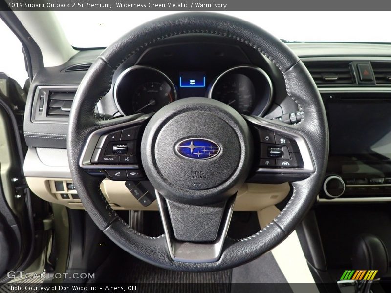 Wilderness Green Metallic / Warm Ivory 2019 Subaru Outback 2.5i Premium