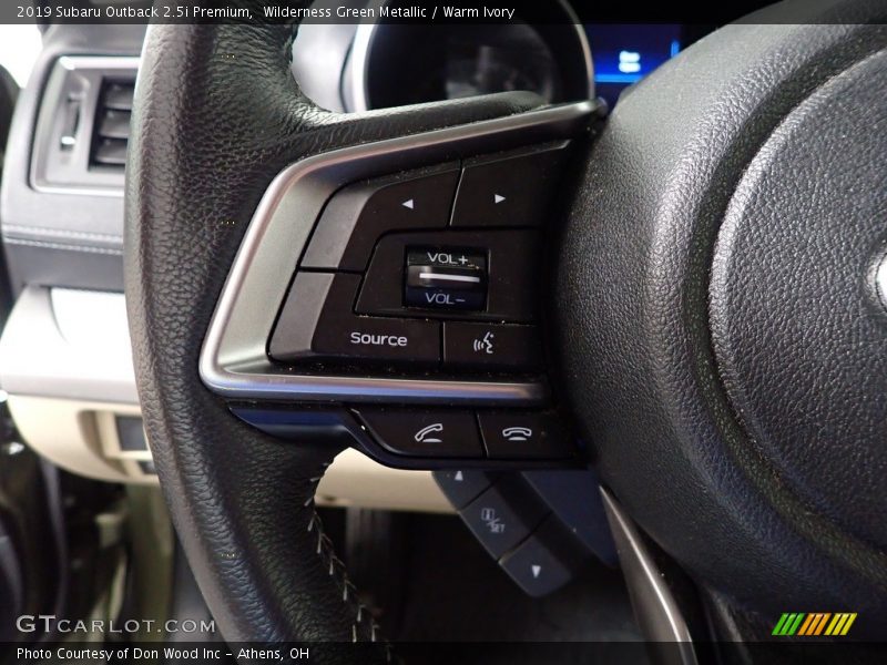 Wilderness Green Metallic / Warm Ivory 2019 Subaru Outback 2.5i Premium