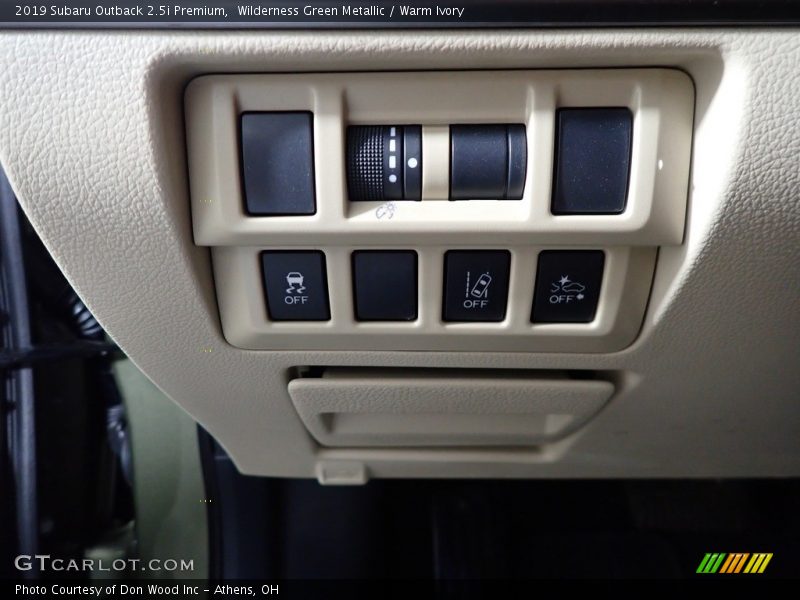 Wilderness Green Metallic / Warm Ivory 2019 Subaru Outback 2.5i Premium