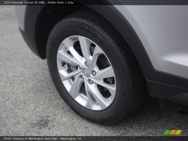 Stellar Silver / Gray 2020 Hyundai Tucson SE AWD