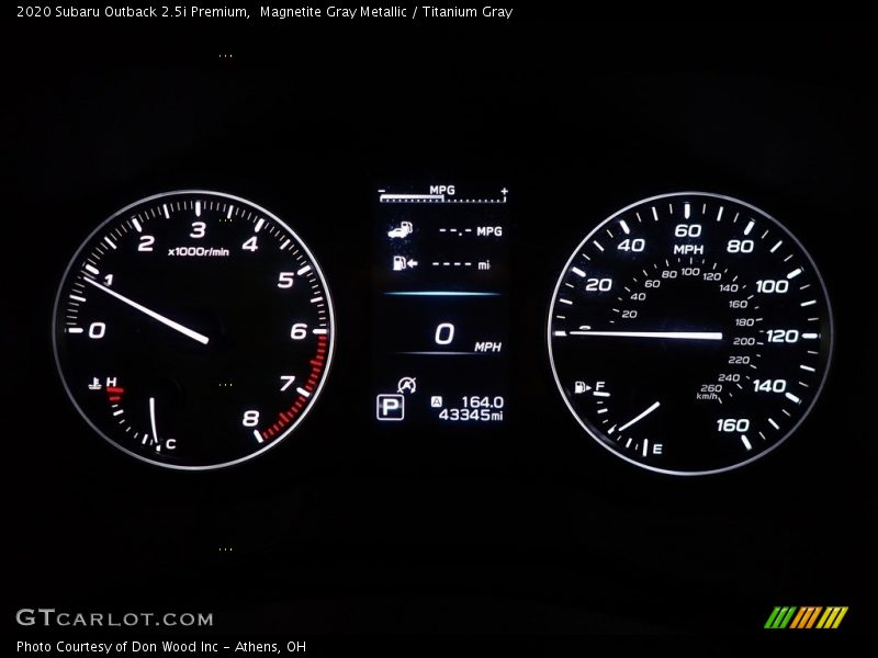 Magnetite Gray Metallic / Titanium Gray 2020 Subaru Outback 2.5i Premium