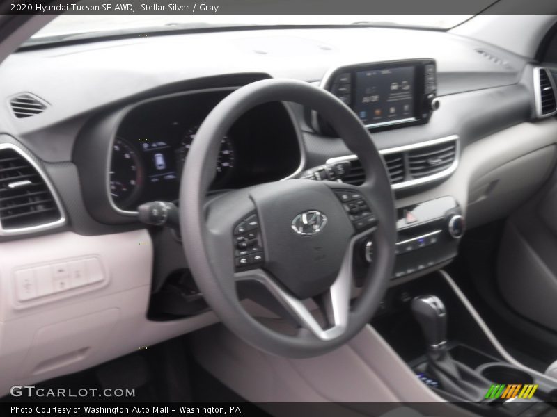 Stellar Silver / Gray 2020 Hyundai Tucson SE AWD