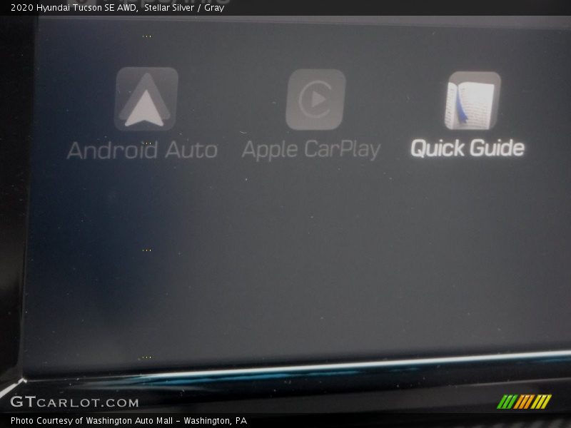 Stellar Silver / Gray 2020 Hyundai Tucson SE AWD