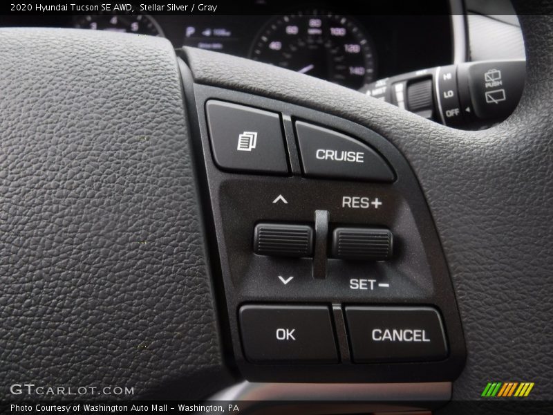 Stellar Silver / Gray 2020 Hyundai Tucson SE AWD