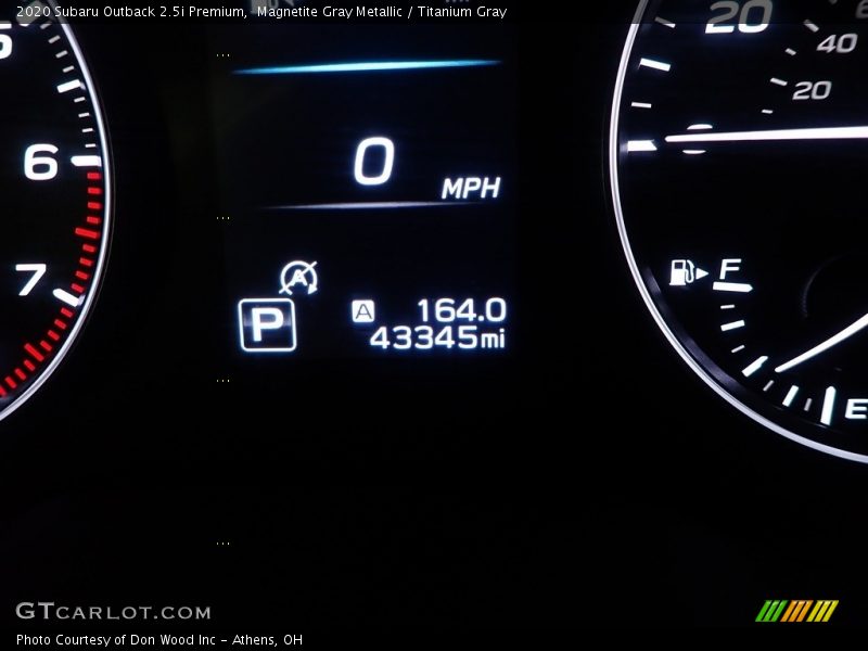 Magnetite Gray Metallic / Titanium Gray 2020 Subaru Outback 2.5i Premium