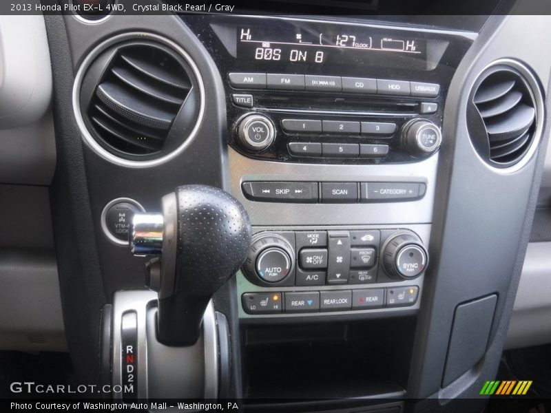 Crystal Black Pearl / Gray 2013 Honda Pilot EX-L 4WD