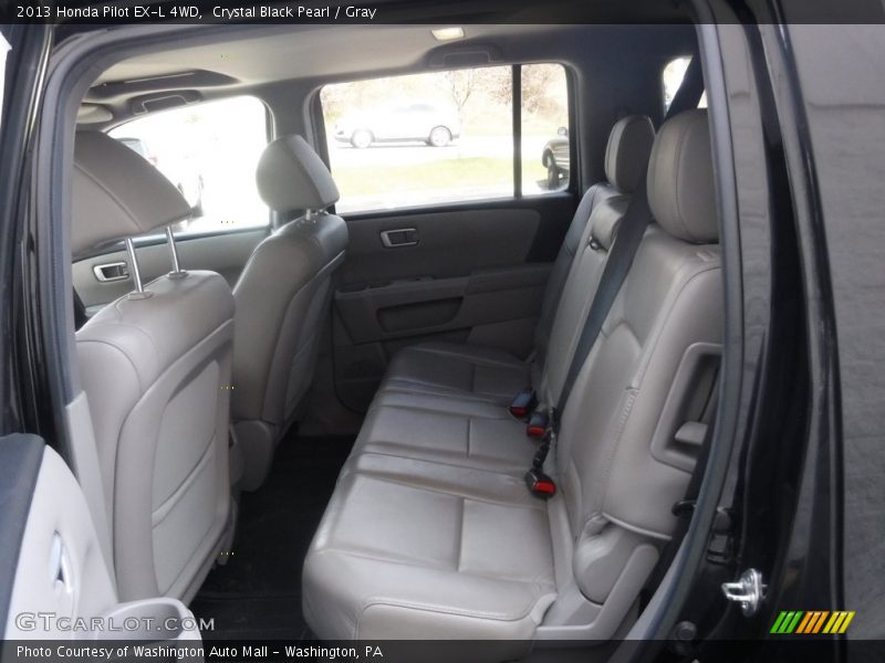 Crystal Black Pearl / Gray 2013 Honda Pilot EX-L 4WD