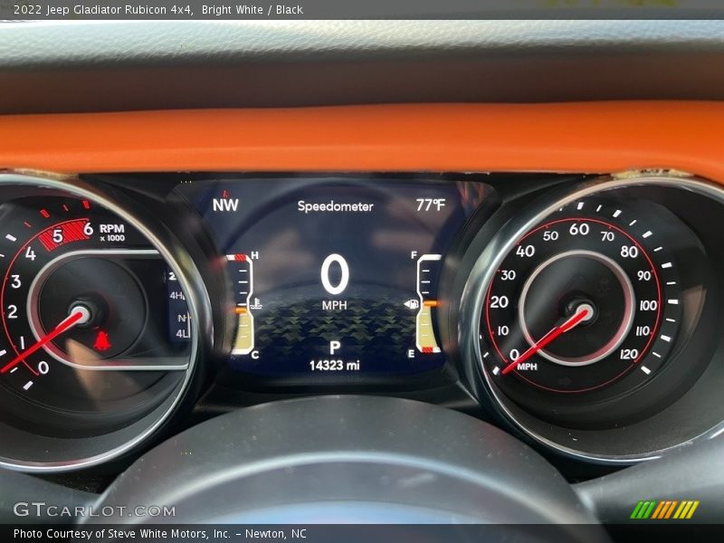 Bright White / Black 2022 Jeep Gladiator Rubicon 4x4
