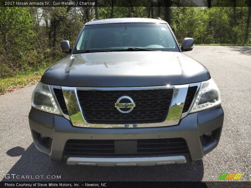 Gun Metallic / Charcoal 2017 Nissan Armada SV