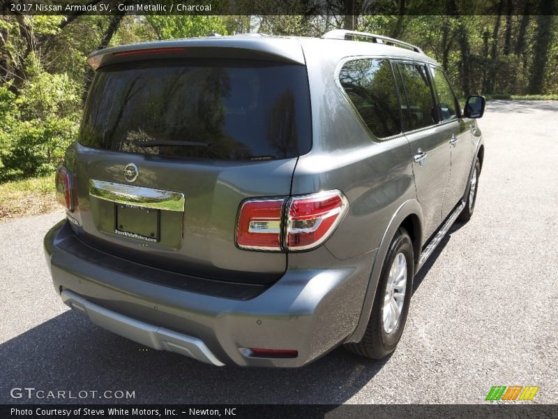 Gun Metallic / Charcoal 2017 Nissan Armada SV