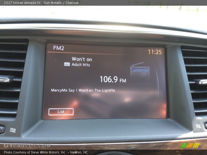 Audio System of 2017 Armada SV