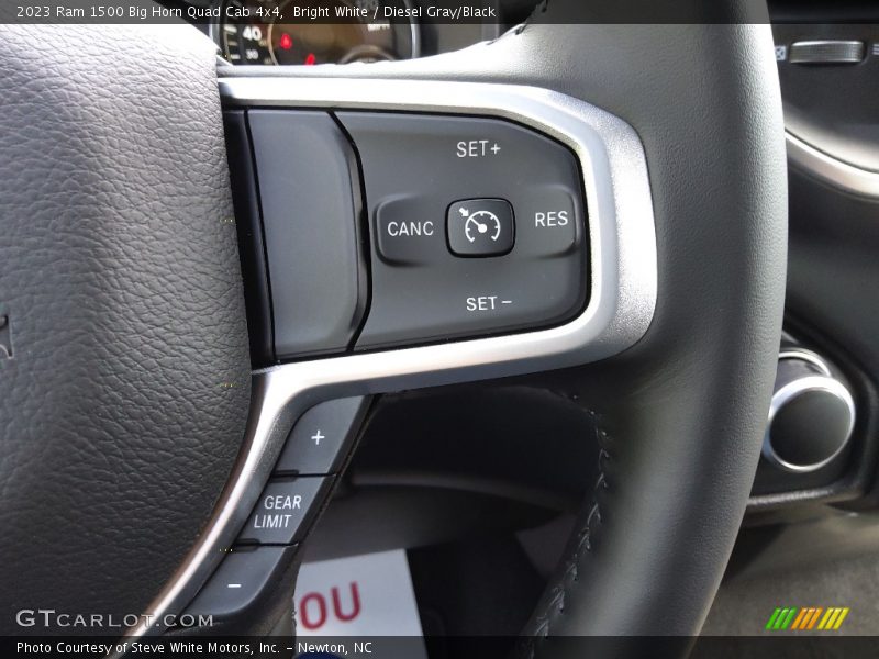  2023 1500 Big Horn Quad Cab 4x4 Steering Wheel