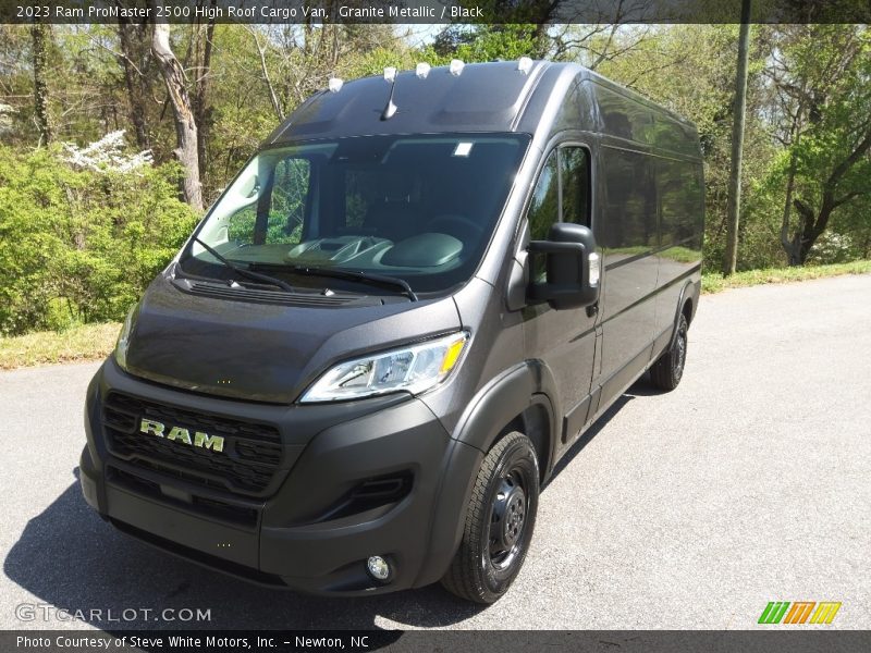 Granite Metallic / Black 2023 Ram ProMaster 2500 High Roof Cargo Van