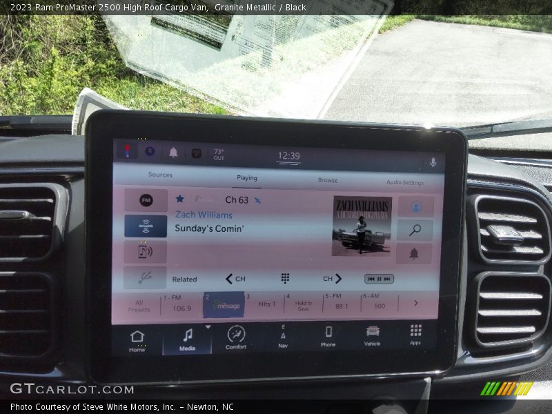 Granite Metallic / Black 2023 Ram ProMaster 2500 High Roof Cargo Van