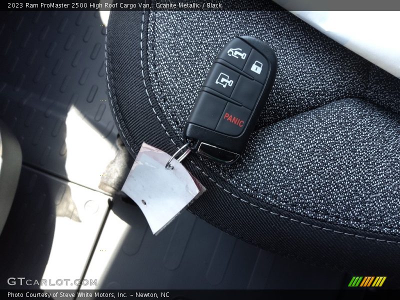 Granite Metallic / Black 2023 Ram ProMaster 2500 High Roof Cargo Van