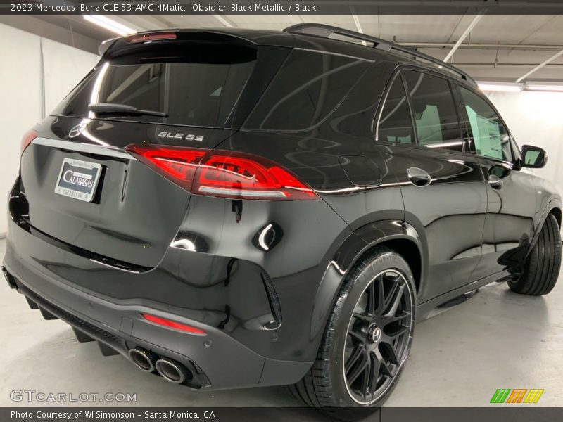 Obsidian Black Metallic / Black 2023 Mercedes-Benz GLE 53 AMG 4Matic