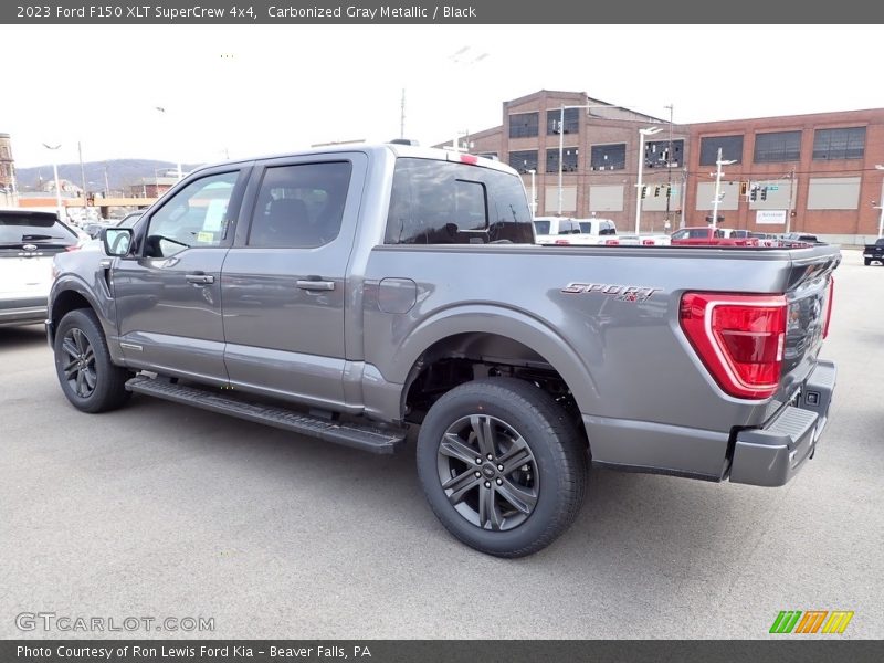 Carbonized Gray Metallic / Black 2023 Ford F150 XLT SuperCrew 4x4