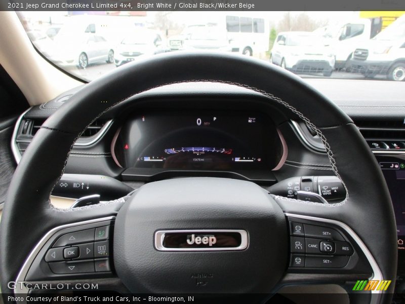  2021 Grand Cherokee L Limited 4x4 Steering Wheel