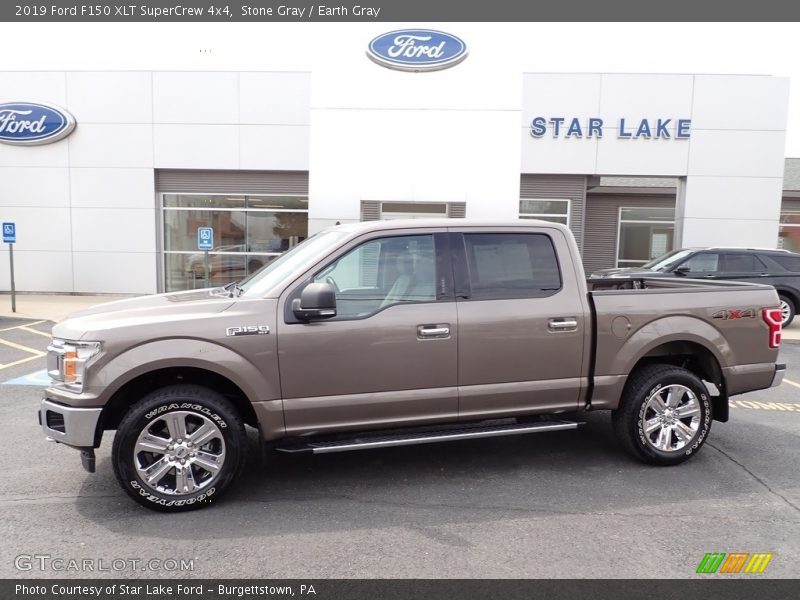 Stone Gray / Earth Gray 2019 Ford F150 XLT SuperCrew 4x4