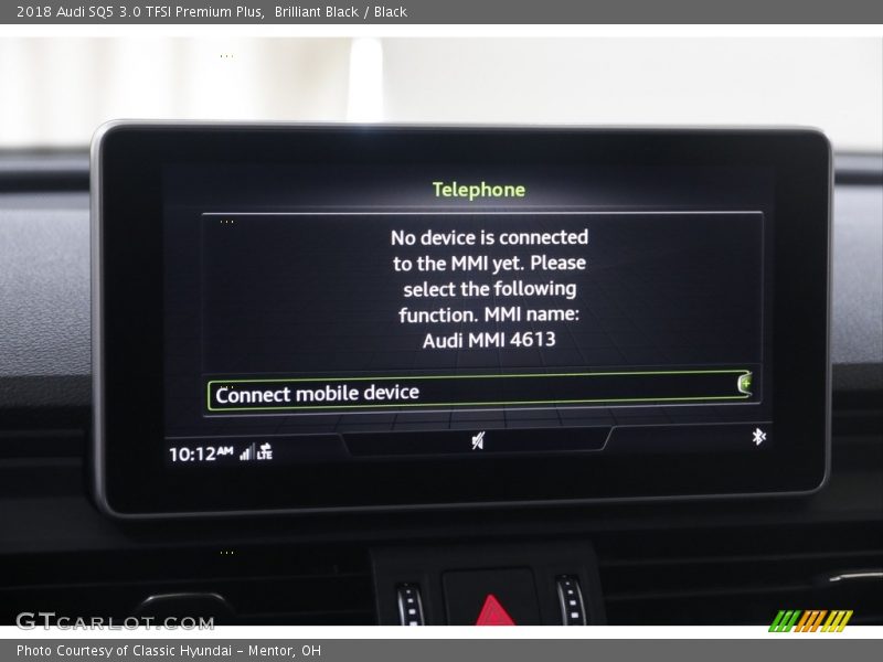 Brilliant Black / Black 2018 Audi SQ5 3.0 TFSI Premium Plus