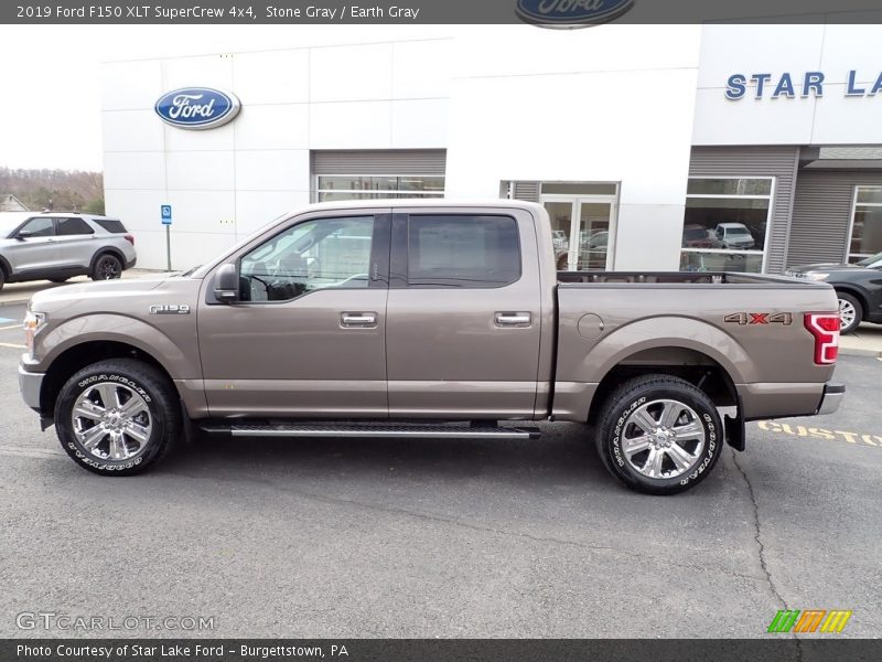 Stone Gray / Earth Gray 2019 Ford F150 XLT SuperCrew 4x4