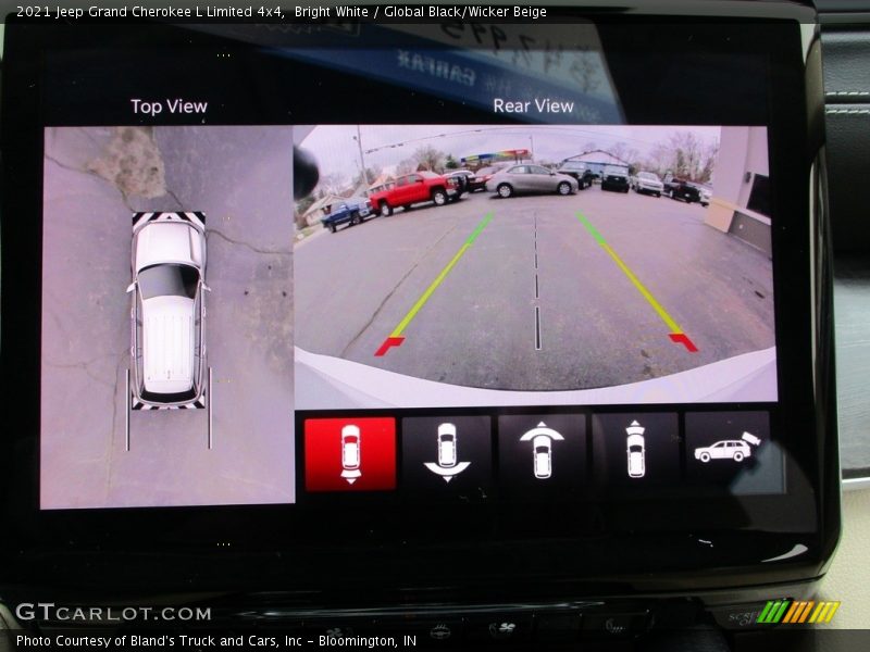 Bright White / Global Black/Wicker Beige 2021 Jeep Grand Cherokee L Limited 4x4