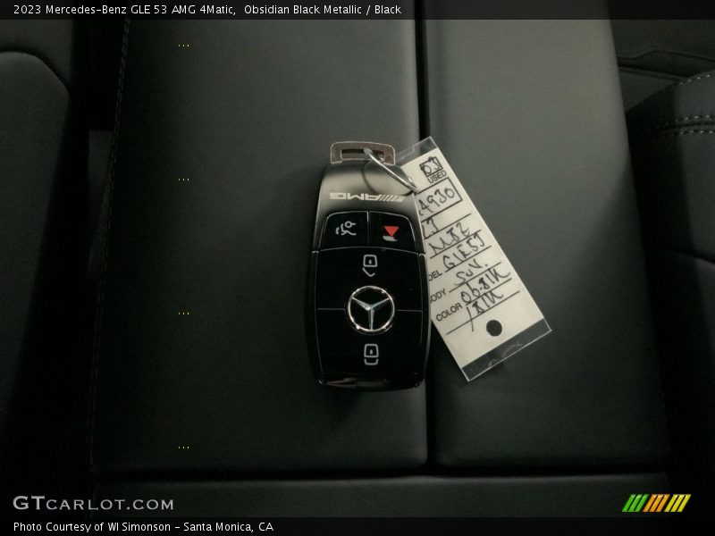 Obsidian Black Metallic / Black 2023 Mercedes-Benz GLE 53 AMG 4Matic