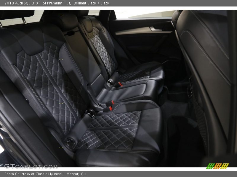 Rear Seat of 2018 SQ5 3.0 TFSI Premium Plus