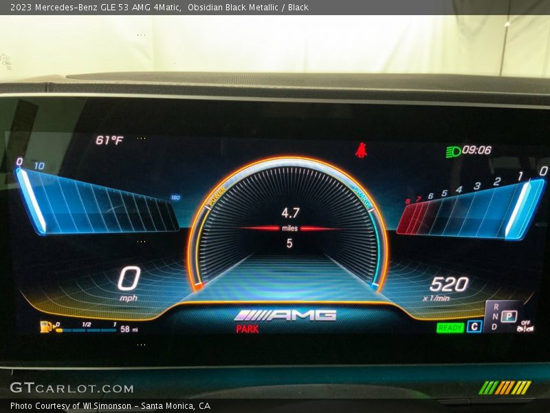  2023 GLE 53 AMG 4Matic 53 AMG 4Matic Gauges