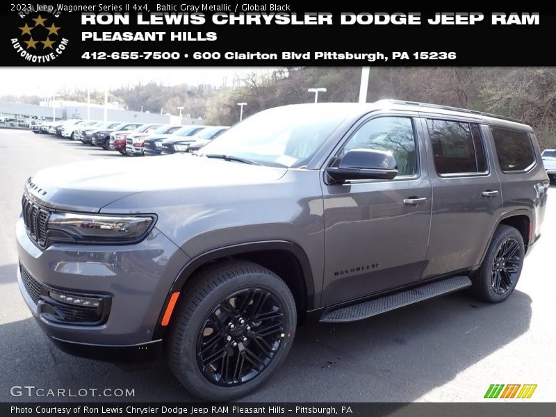 Baltic Gray Metallic / Global Black 2023 Jeep Wagoneer Series II 4x4