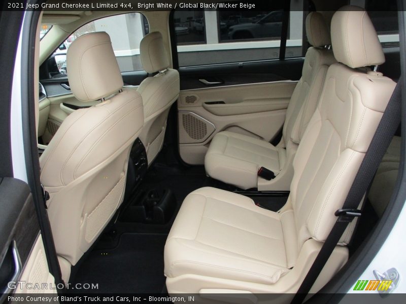 Rear Seat of 2021 Grand Cherokee L Limited 4x4