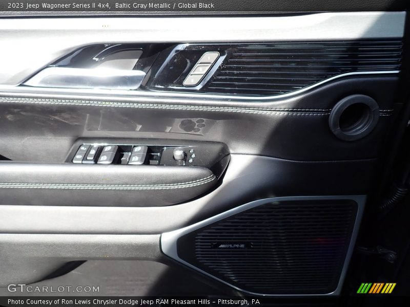 Baltic Gray Metallic / Global Black 2023 Jeep Wagoneer Series II 4x4