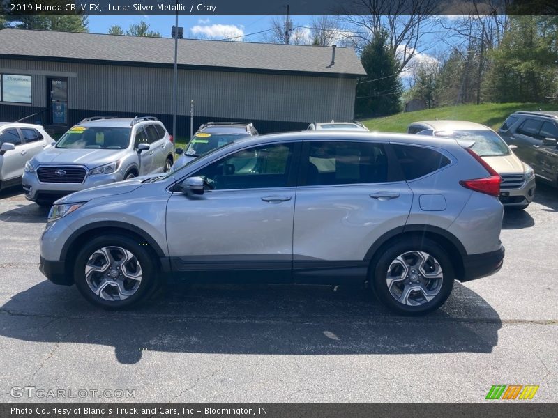 Lunar Silver Metallic / Gray 2019 Honda CR-V EX