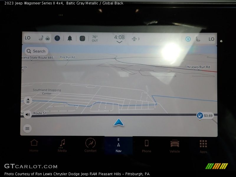 Baltic Gray Metallic / Global Black 2023 Jeep Wagoneer Series II 4x4