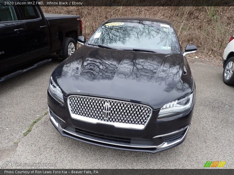 Infinite Black / Ebony 2020 Lincoln MKZ FWD