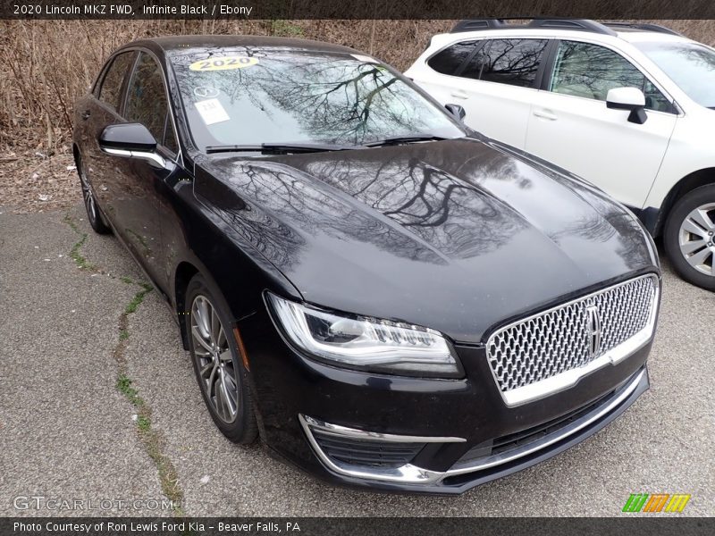 Infinite Black / Ebony 2020 Lincoln MKZ FWD