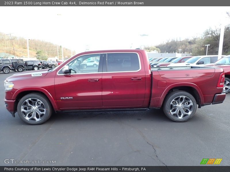  2023 1500 Long Horn Crew Cab 4x4 Delmonico Red Pearl