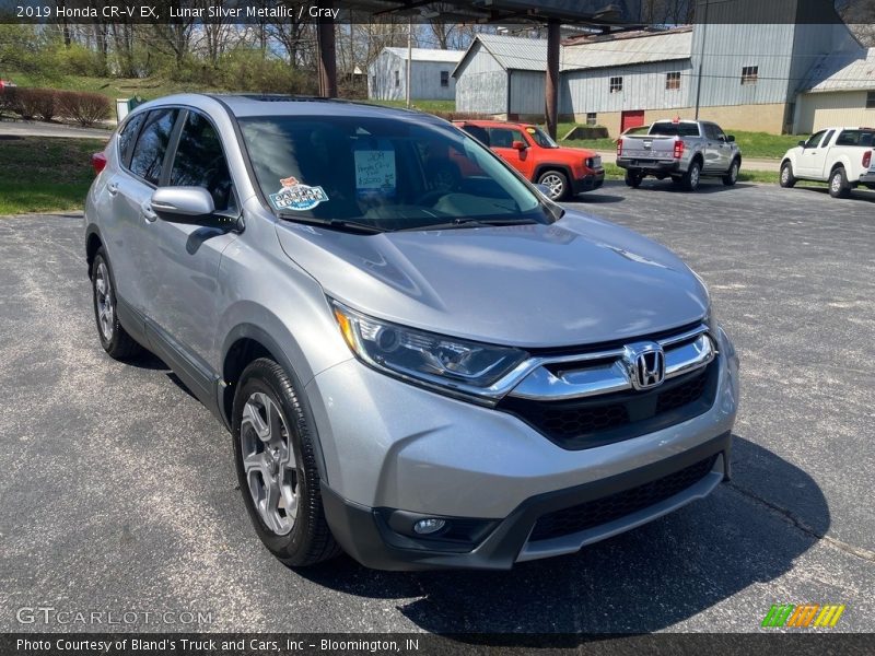 Lunar Silver Metallic / Gray 2019 Honda CR-V EX