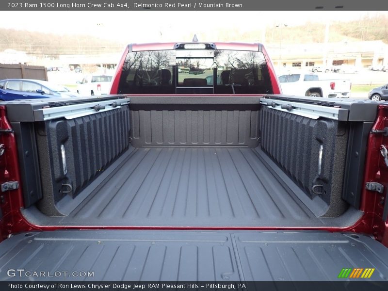 Delmonico Red Pearl / Mountain Brown 2023 Ram 1500 Long Horn Crew Cab 4x4