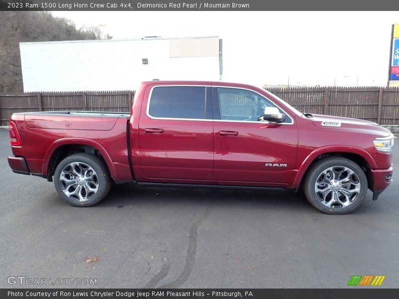  2023 1500 Long Horn Crew Cab 4x4 Delmonico Red Pearl
