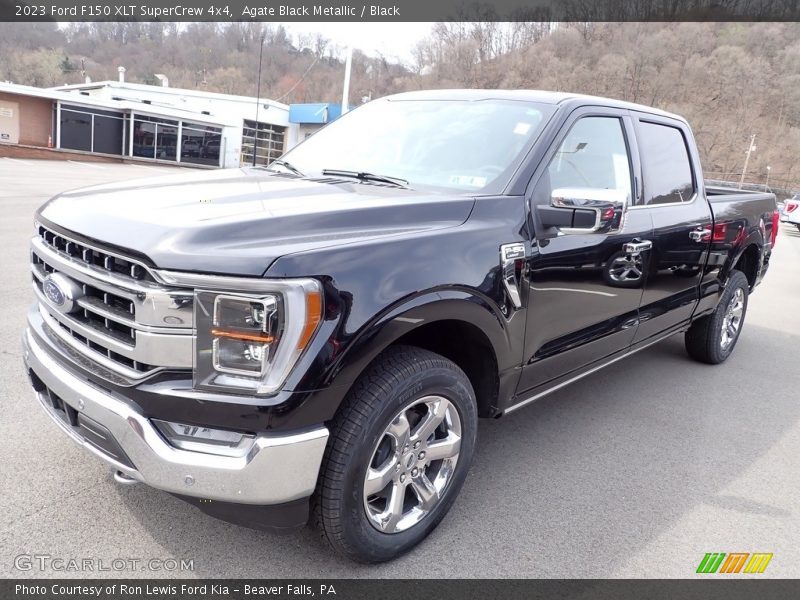  2023 F150 XLT SuperCrew 4x4 Agate Black Metallic