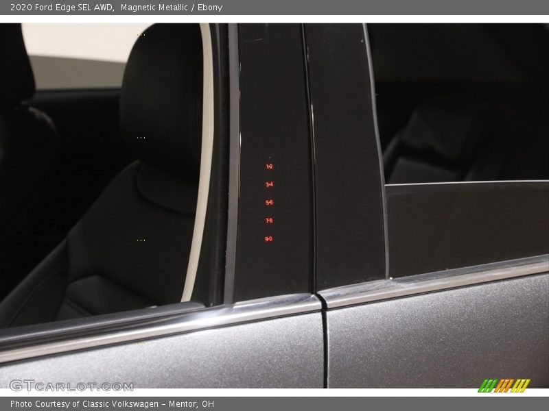 Magnetic Metallic / Ebony 2020 Ford Edge SEL AWD