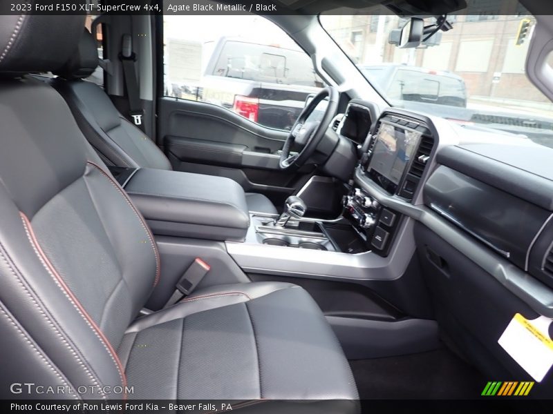 Front Seat of 2023 F150 XLT SuperCrew 4x4