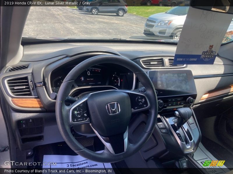 Lunar Silver Metallic / Gray 2019 Honda CR-V EX