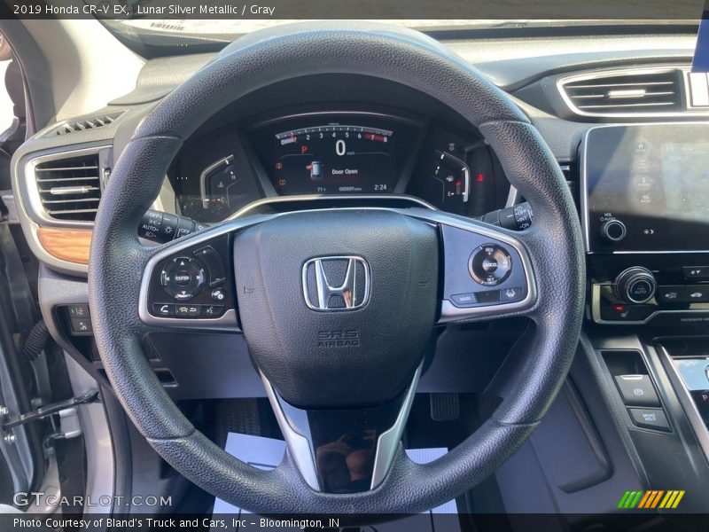 Lunar Silver Metallic / Gray 2019 Honda CR-V EX