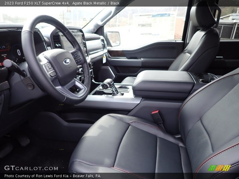 Front Seat of 2023 F150 XLT SuperCrew 4x4