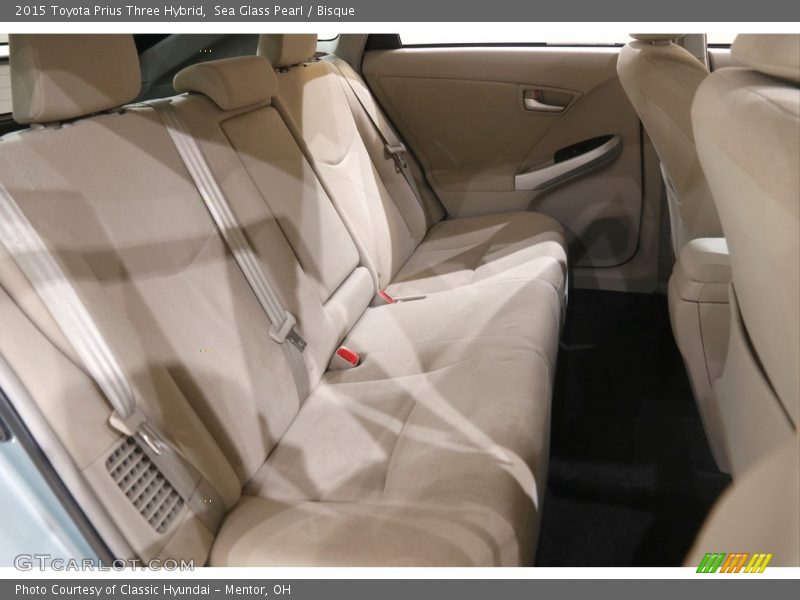 Sea Glass Pearl / Bisque 2015 Toyota Prius Three Hybrid