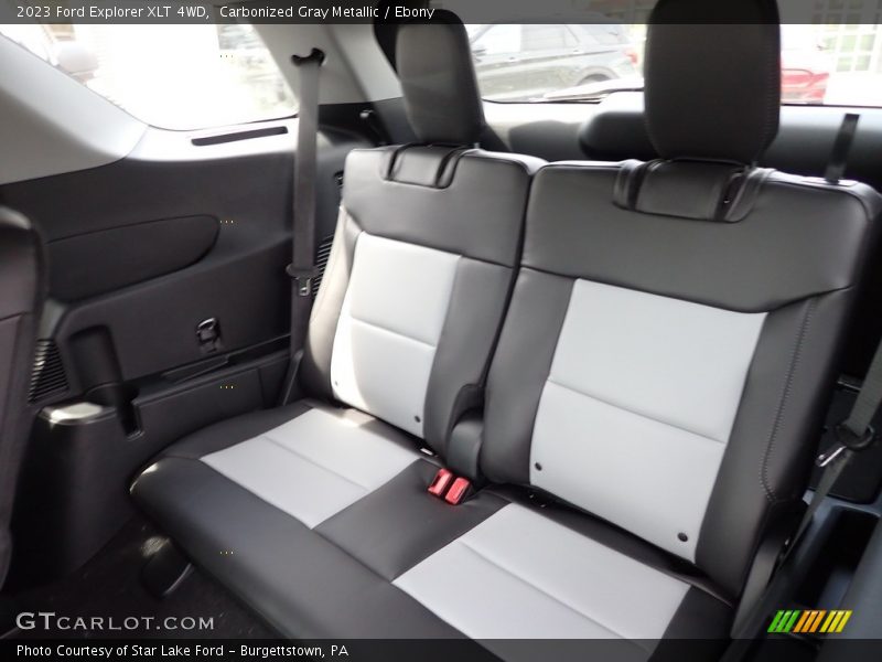 Rear Seat of 2023 Explorer XLT 4WD