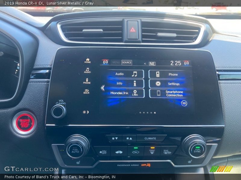 Lunar Silver Metallic / Gray 2019 Honda CR-V EX