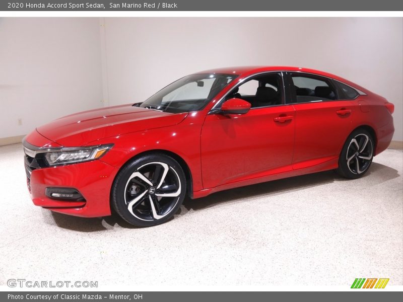 Front 3/4 View of 2020 Accord Sport Sedan